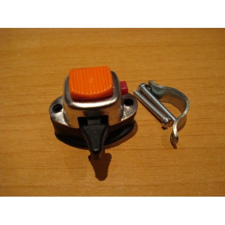 Conmutador con paro naranja