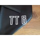 Funda asiento Derbi TT8 negra