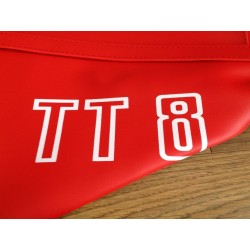 Funda asiento Derbi TT 8 roja