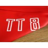 Funda asiento Derbi TT 8 roja
