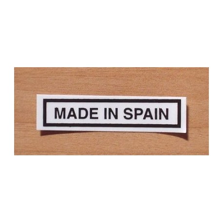 Adh. Made in Spain trans.-negro