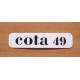 Adh. Cota 49 blanco