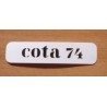 Adh. Cota 74 blanco