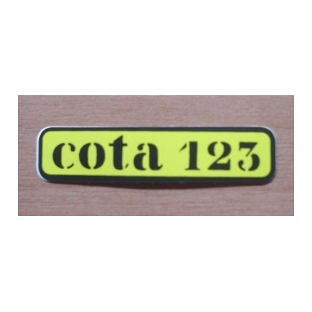 Adh. Cota 123 amarillo