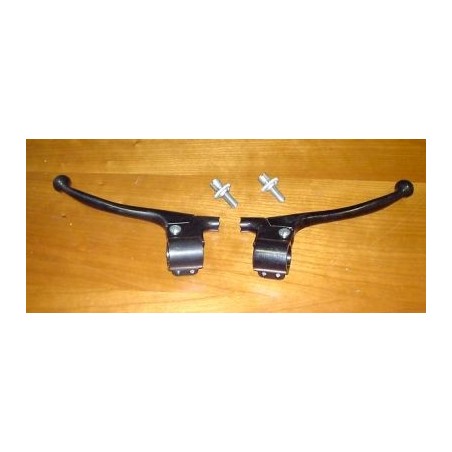 Conjunto manetas aluminio negras