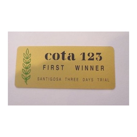 Adh. Cota 123 Dorado