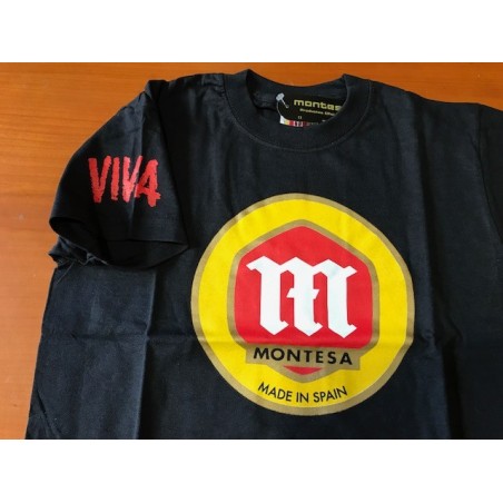 Camiseta Montesa M/Corta negra