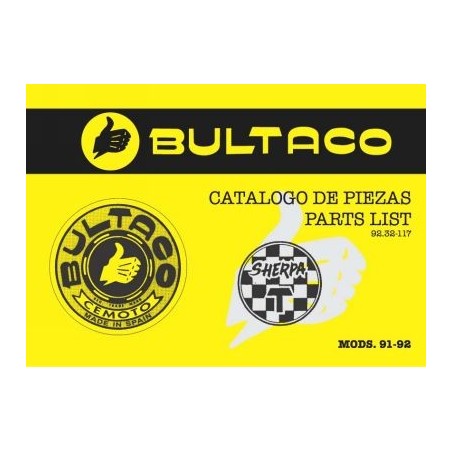 Manual Sherpa T mod. 91-92