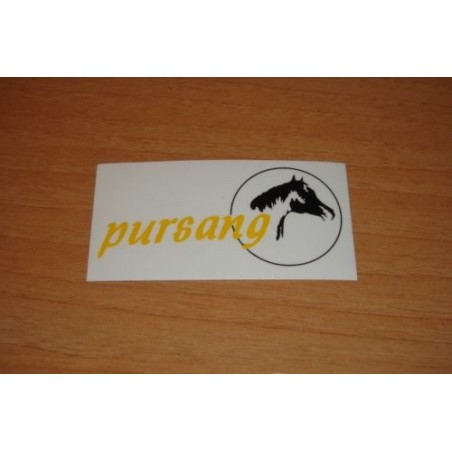 Adh. Pursang amarillo der.