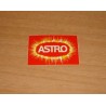 Adh. Astro rojo-transparente