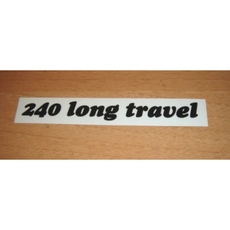 Adh. Long Travel 240 negro