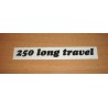 Adh. Long Travel 250 negro