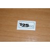 Adh. 125cc. blanco