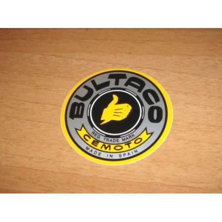 Adh. Bultaco redondo 54mm.