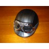 Casco negro + gafas L